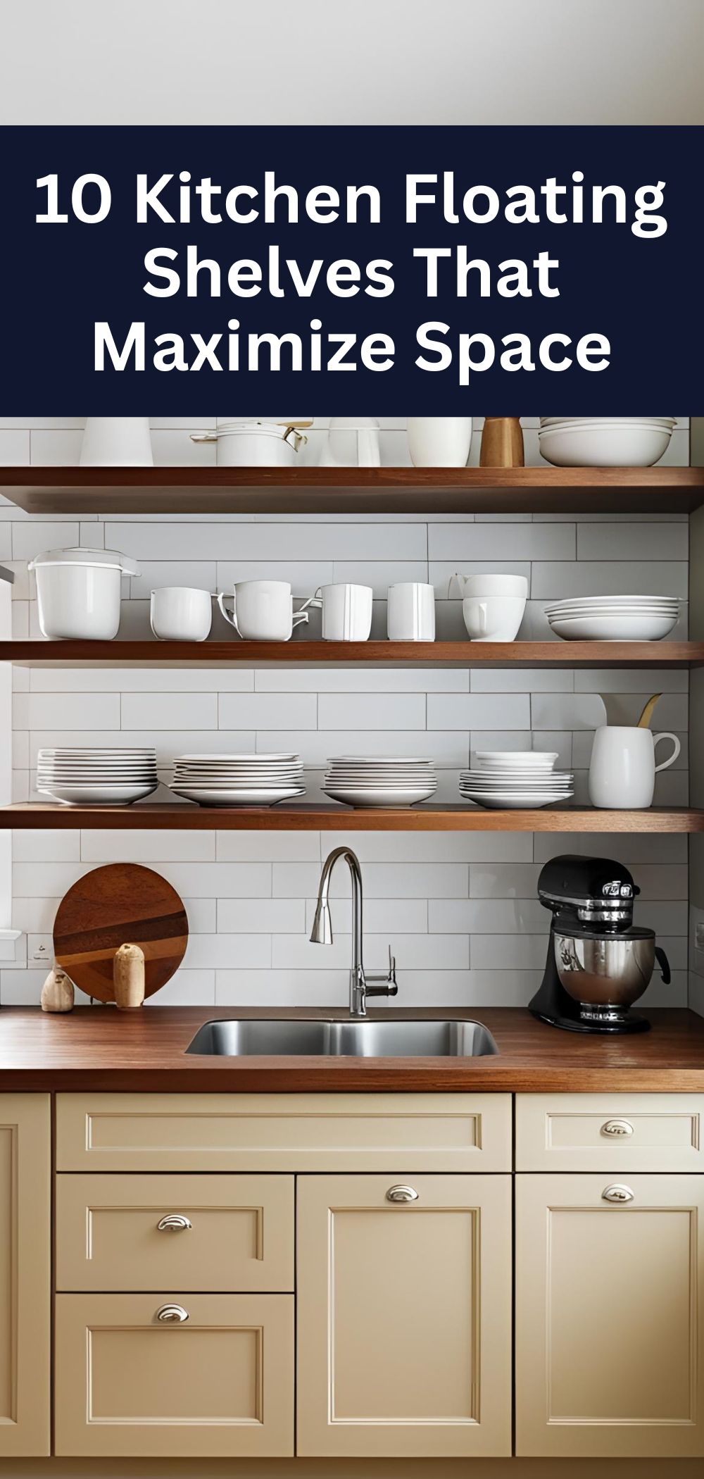 10 Kitchen Floating Shelves That Maximize Space