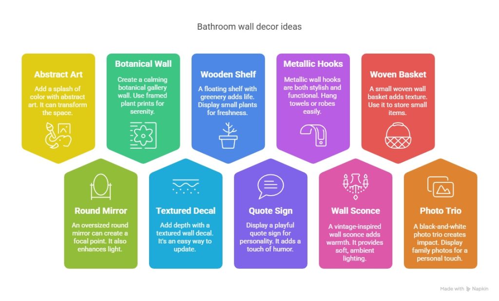 10 Bathroom Wall Decor Ideas to Instantly Refresh Your Space
