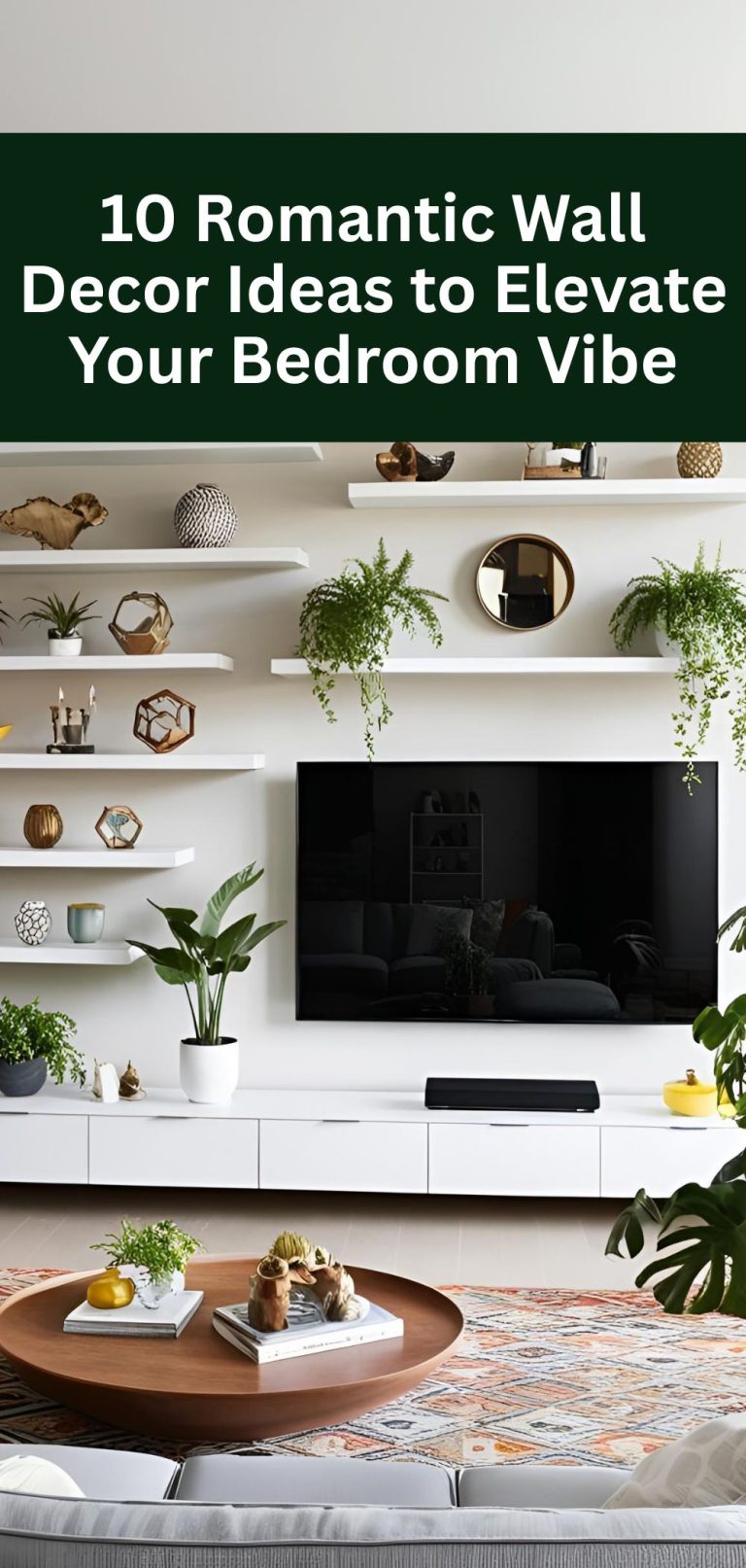 10 Floating Shelf Ideas for Tv Walls in the Living Room