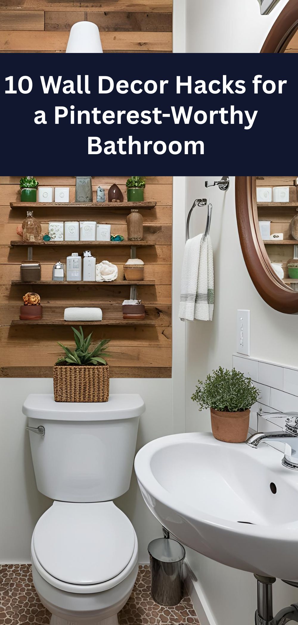 10 Wall Decor Hacks for a Pinterest-Worthy Bathroom