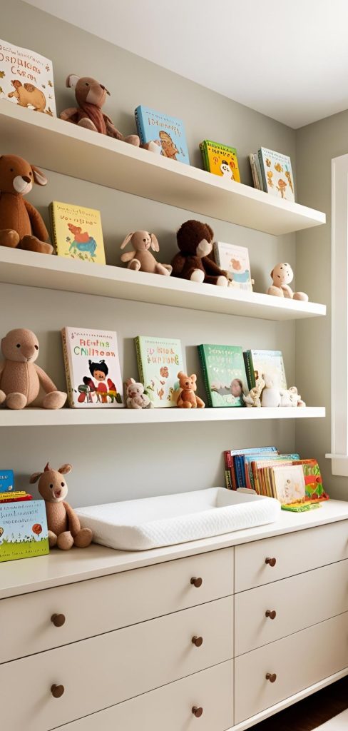 9 Nursery Floating Shelf Ideas for Cute & Functional Storage