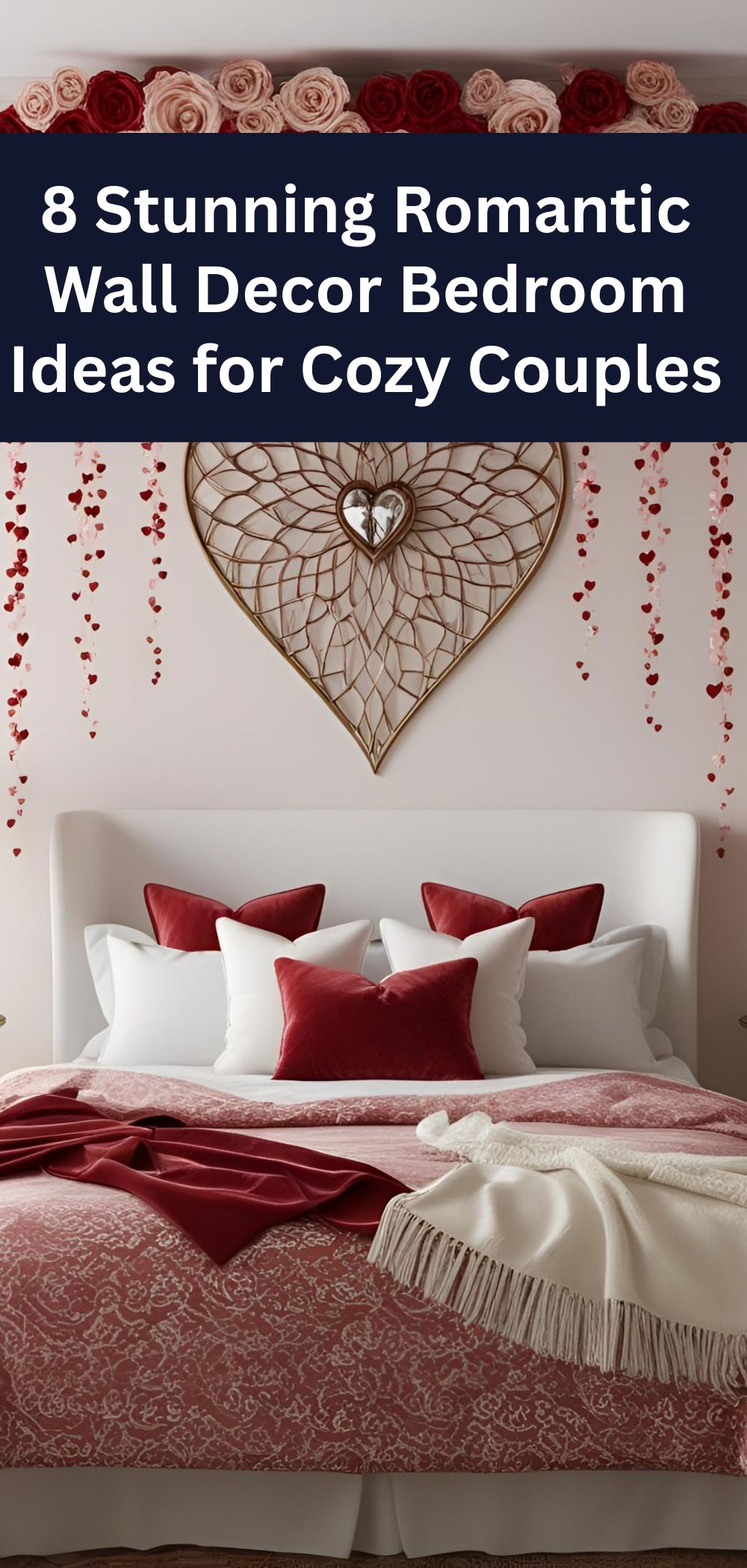 8 Stunning Romantic Wall Decor Bedroom Ideas for Cozy Couples