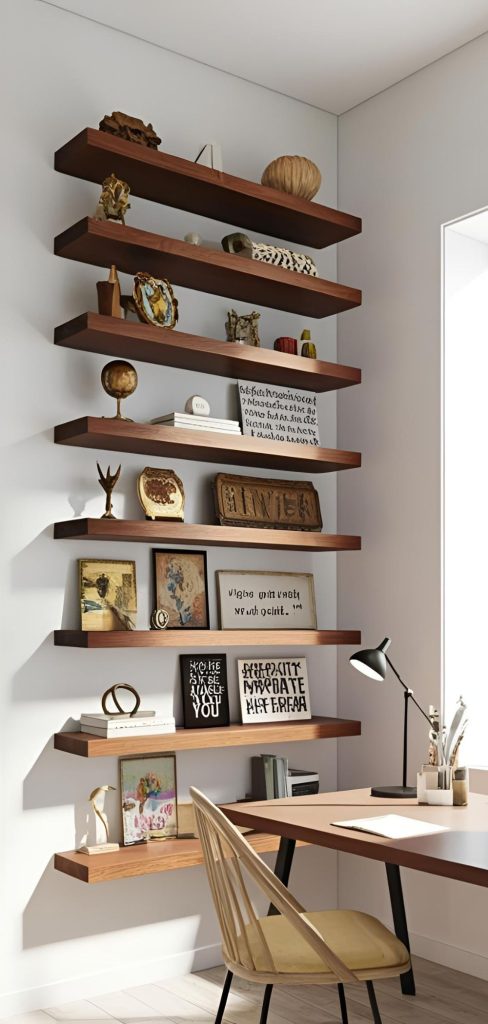 10 Timeless Floating Wood Shelf Ideas for Every Home