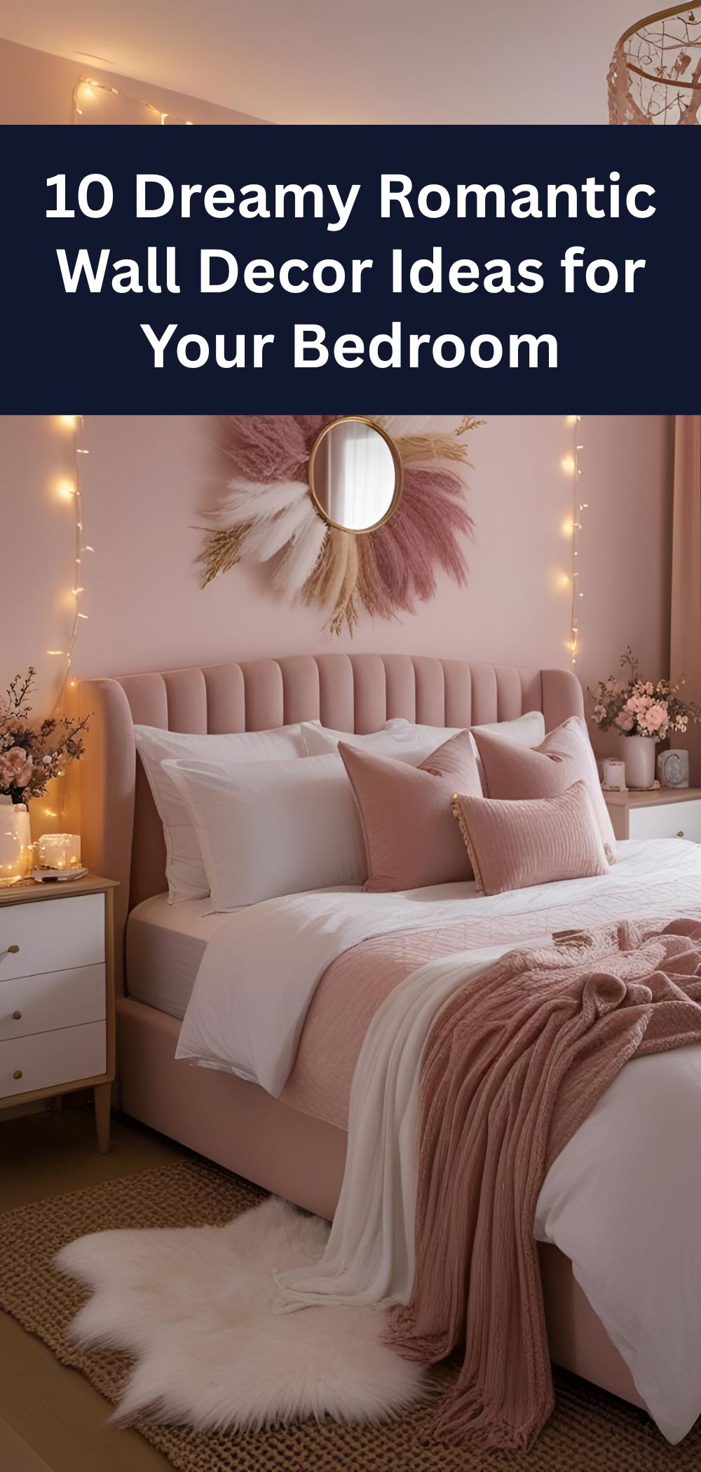 10 Dreamy Romantic Wall Decor Ideas for Your Bedroom