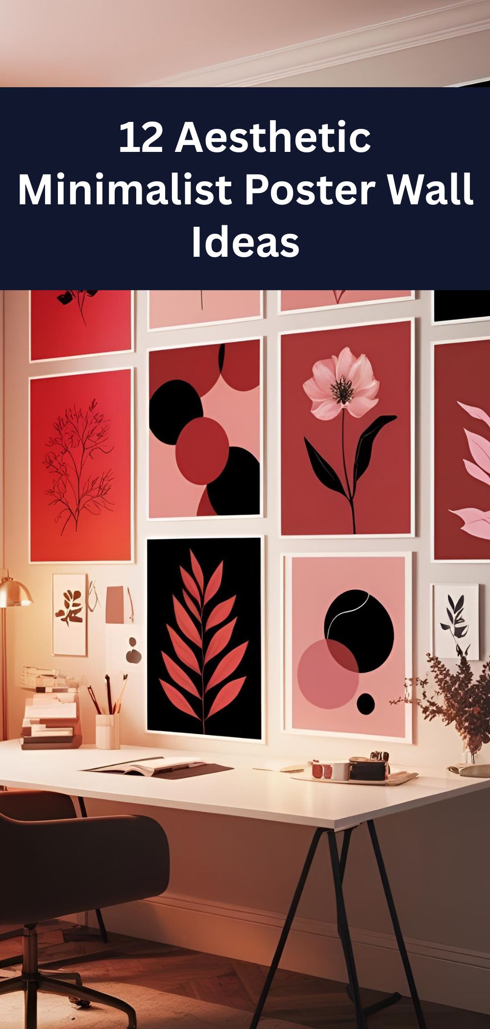 12 Aesthetic Minimalist Poster Wall Ideas