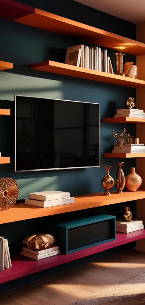 12 Floating Shelf Ideas to Frame Your TV Beautifully