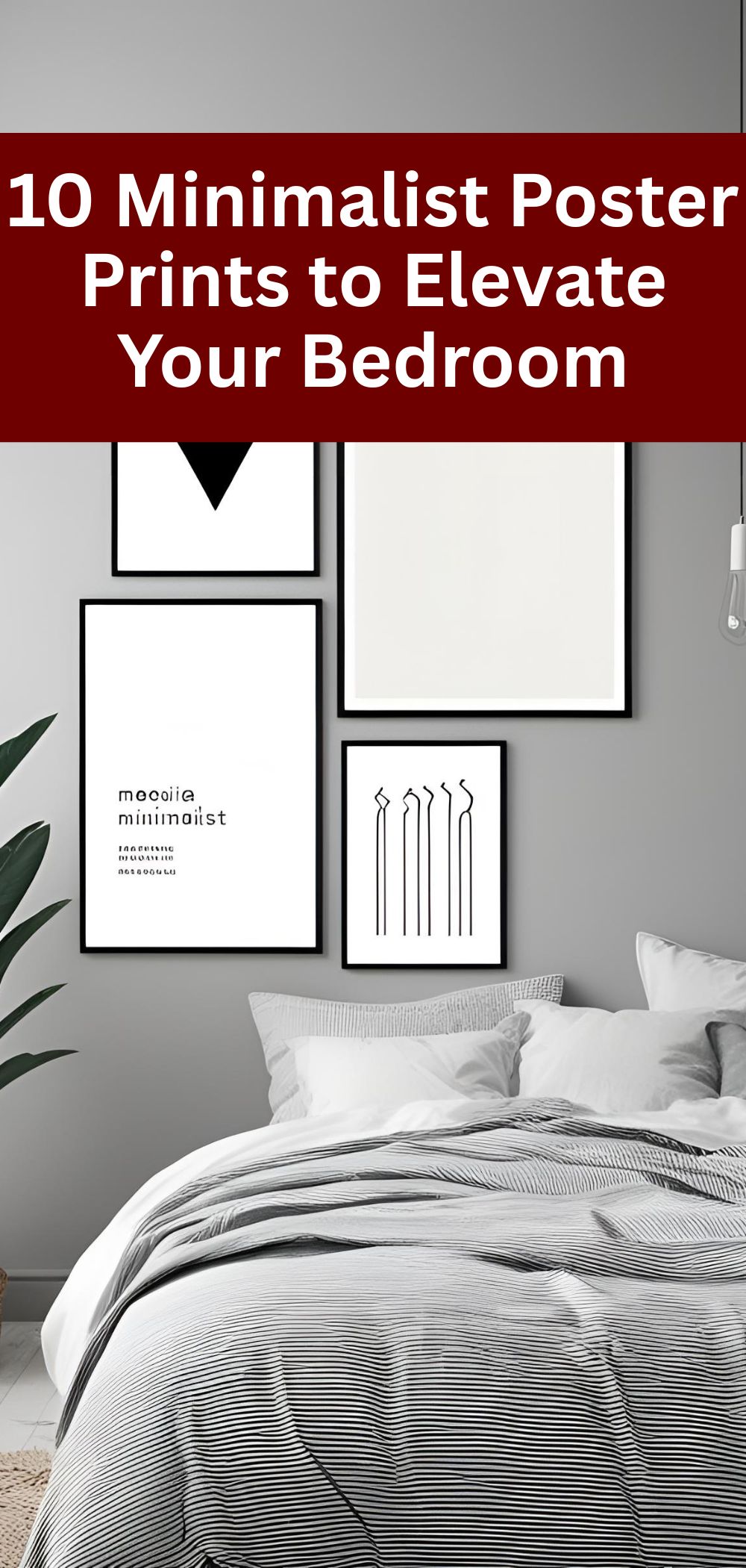 10 Minimalist Poster Prints to Elevate Your Bedroom
