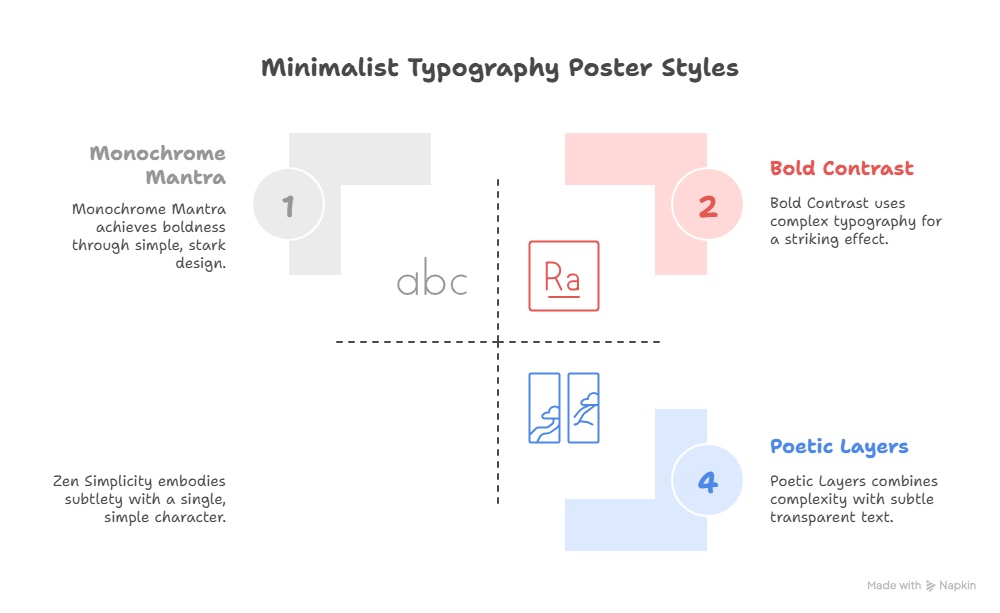 10 Minimalist Typography Posters to Inspire Your Space