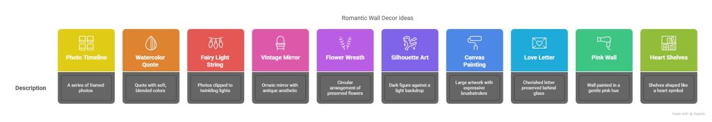 10 Romantic Wall Decor Ideas to Make Your Space Feel Like a Love Story