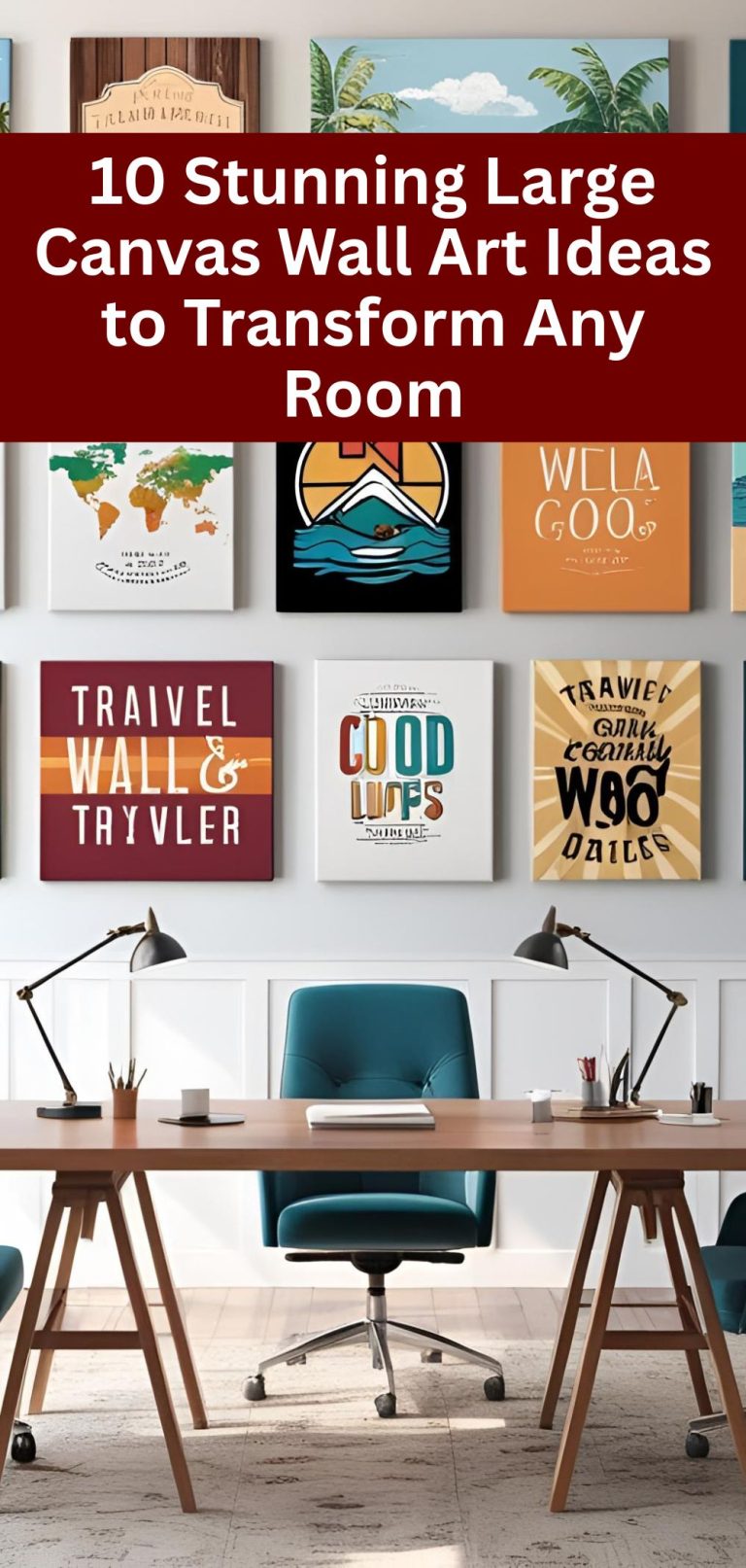 10 Stunning Large Canvas Wall Art Ideas to Transform Any Room