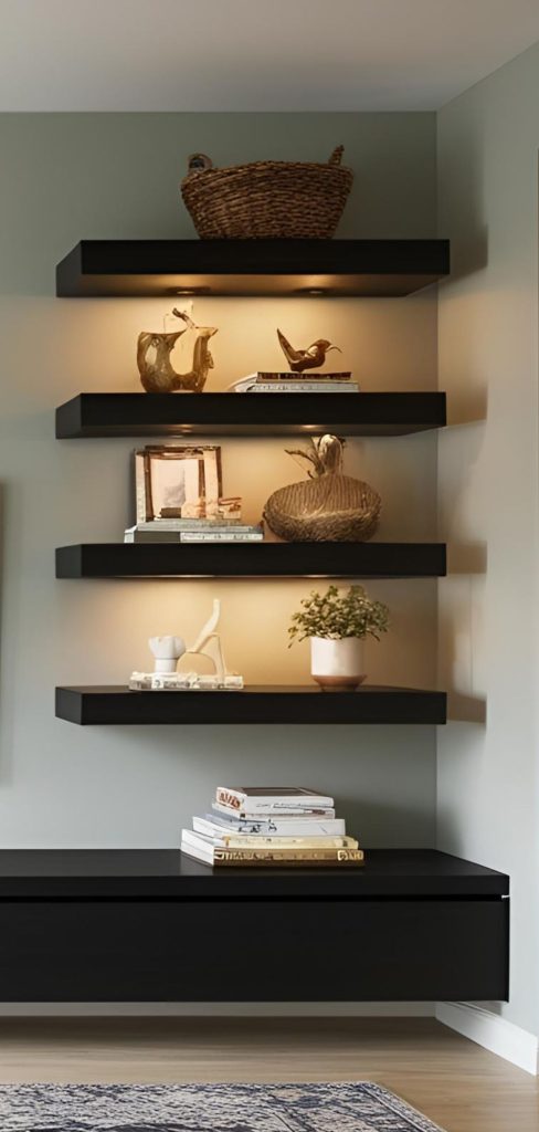 11 Creative Ways to Use Floating Shelves in Every Room