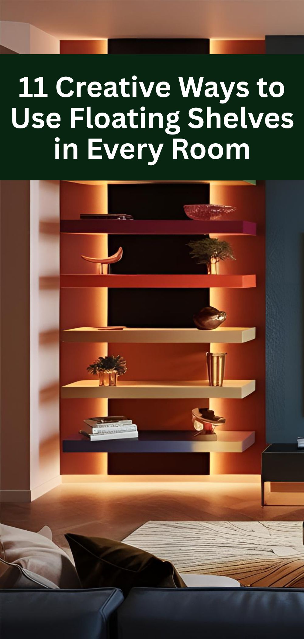11 Creative Ways to Use Floating Shelves in Every Room