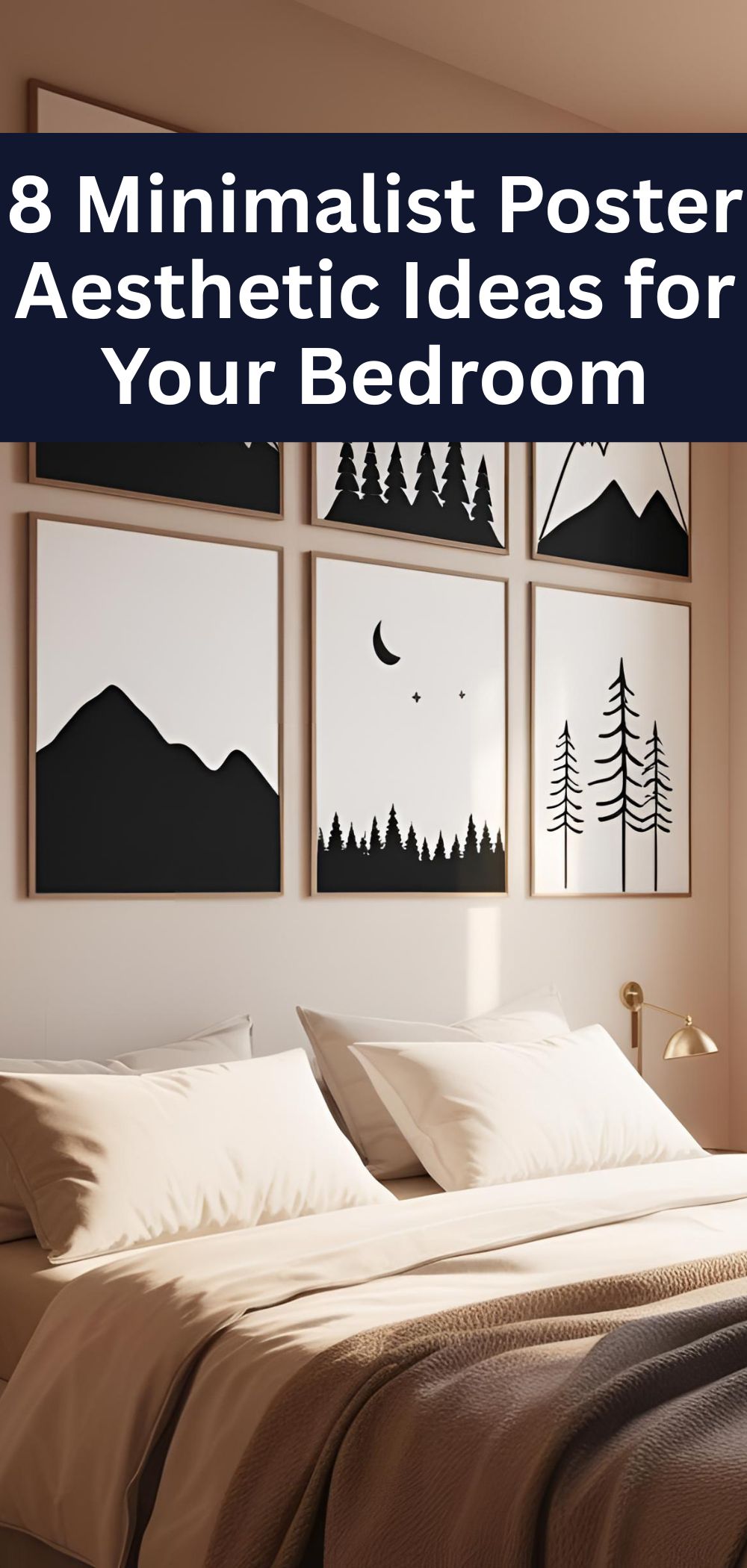 8 Minimalist Poster Aesthetic Ideas for Your Bedroom