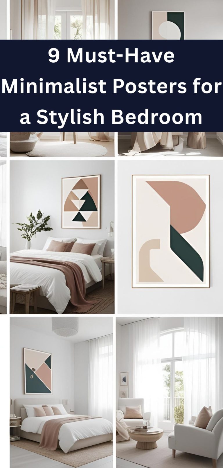 9 Must-Have Minimalist Posters for a Stylish Bedroom