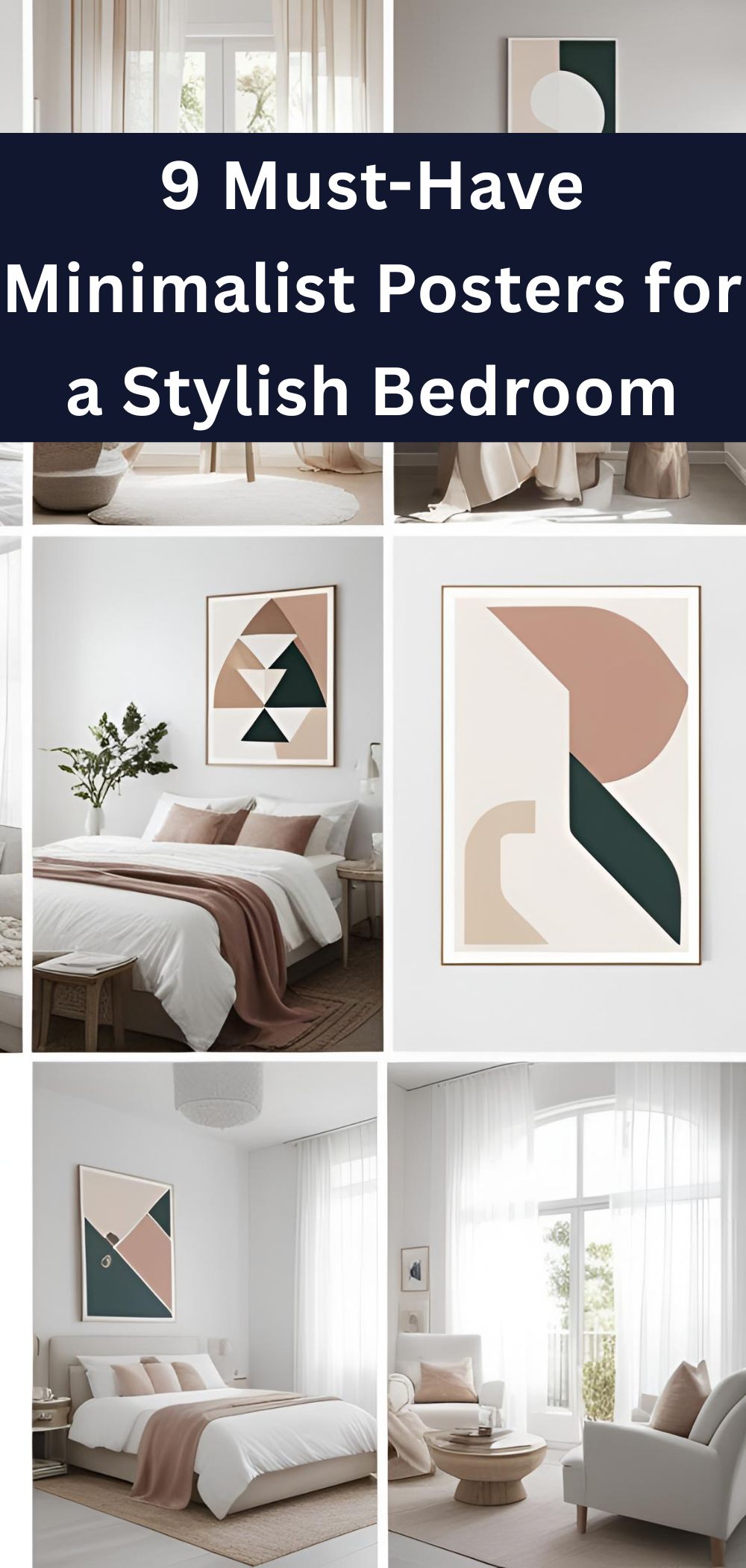 9 Must-Have Minimalist Posters for a Stylish Bedroom