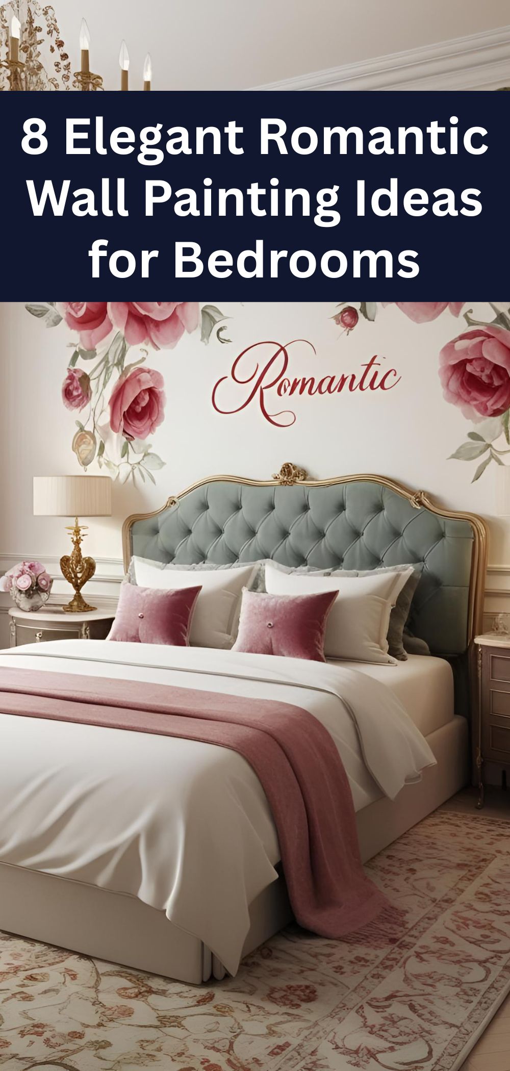 8 Elegant Romantic Wall Painting Ideas for Bedrooms