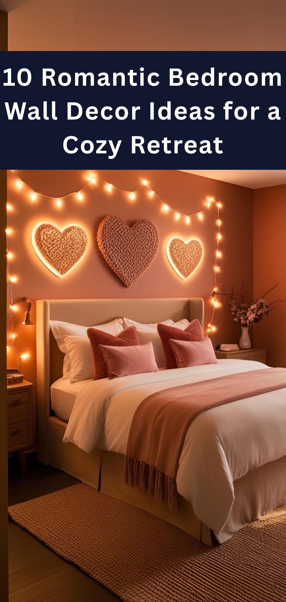 10 Romantic Bedroom Wall Decor Ideas for a Cozy Retreat