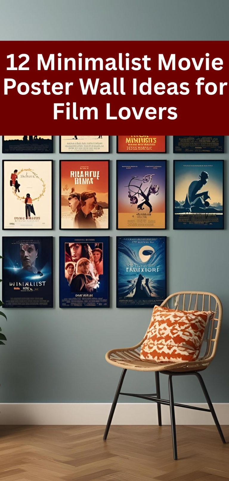 12 Minimalist Movie Poster Wall Ideas for Film Lovers