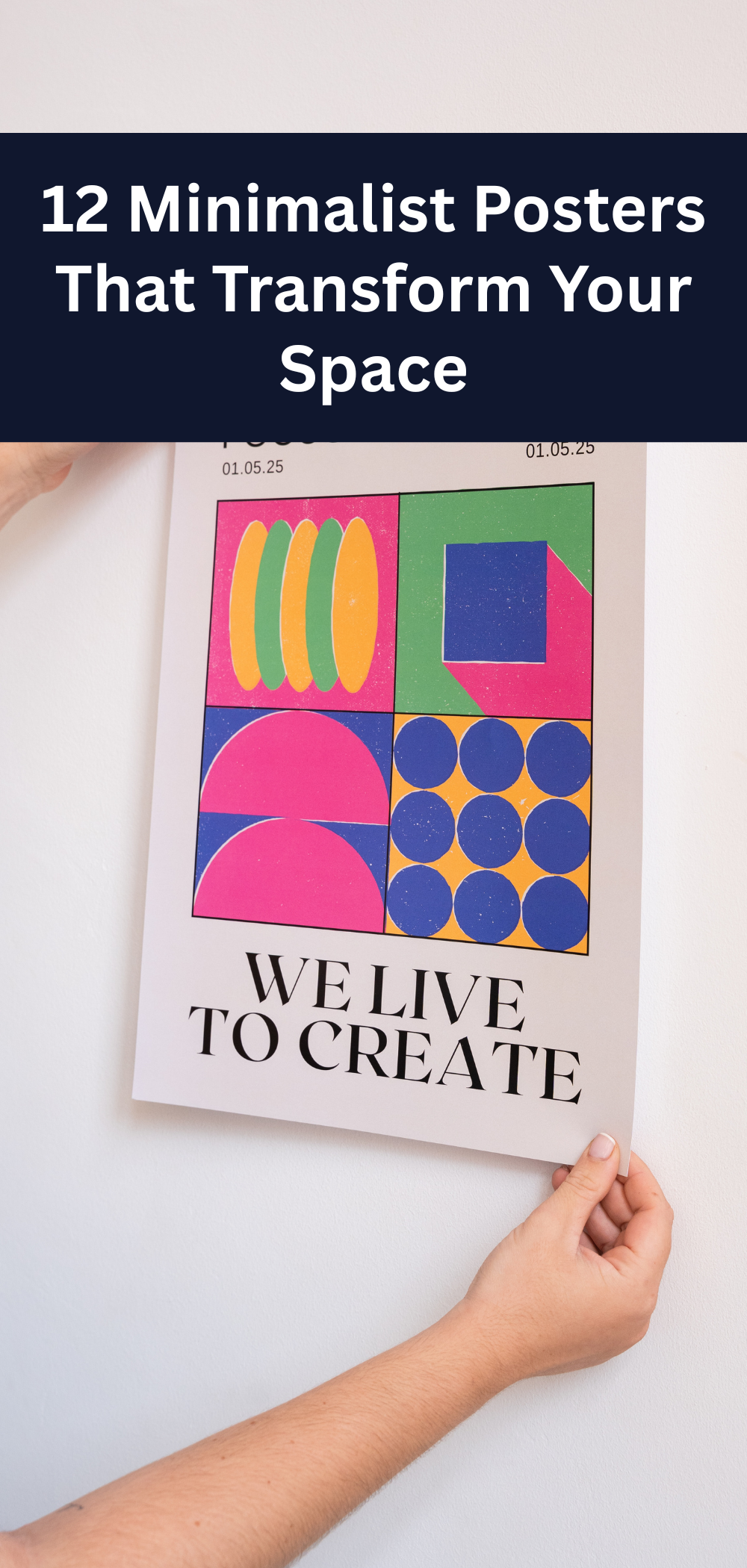 12 Minimalist Posters That Transform Your Space