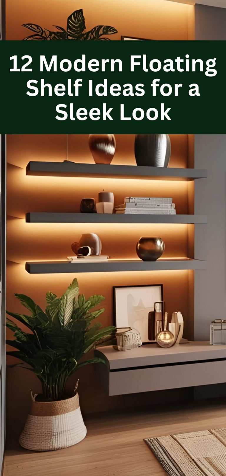 12 Modern Floating Shelf Ideas for a Sleek Look