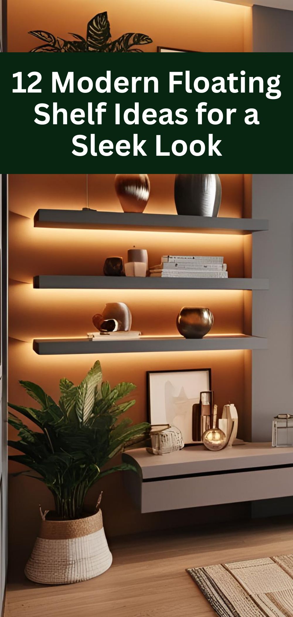 12 Modern Floating Shelf Ideas for a Sleek Look