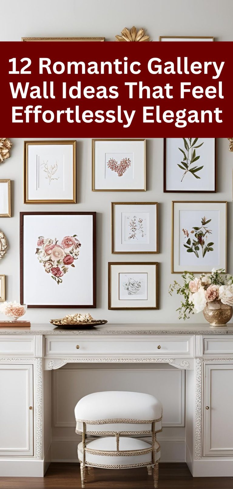 12 Romantic Gallery Wall Ideas That Feel Effortlessly Elegant
