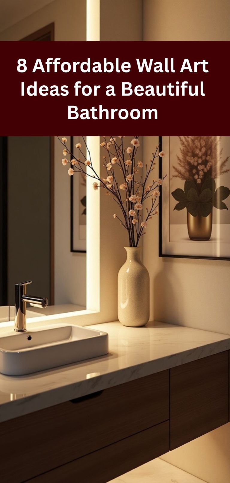 8 Affordable Wall Art Ideas for a Beautiful Bathroom
