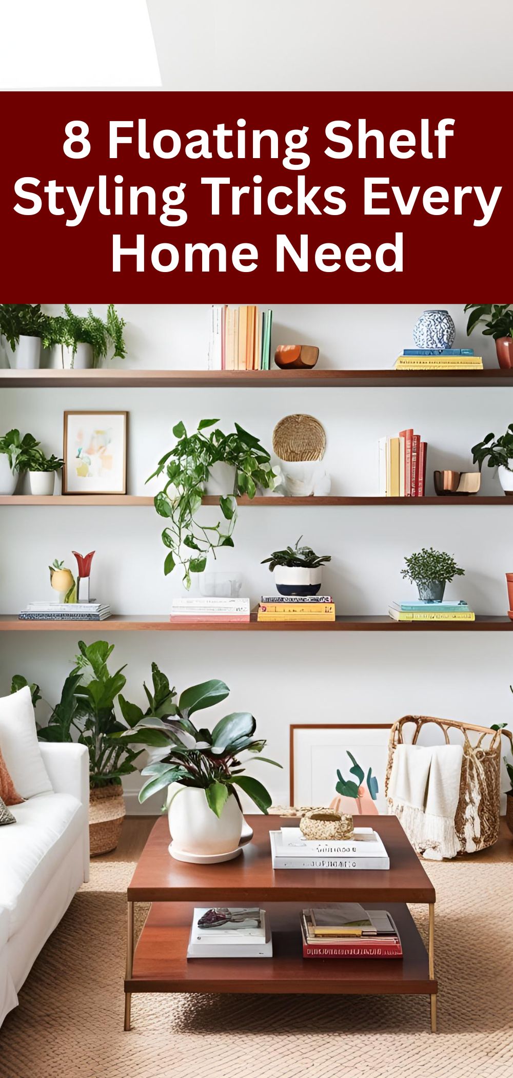 8 Floating Shelf Styling Tricks Every Home Needs