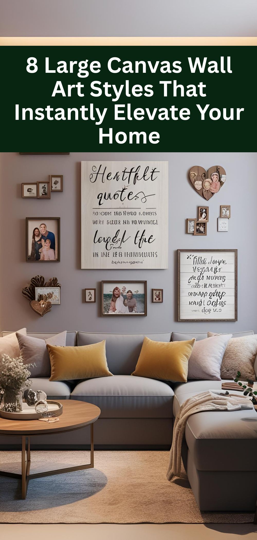 8 Large Canvas Wall Art Styles That Instantly Elevate Your Home