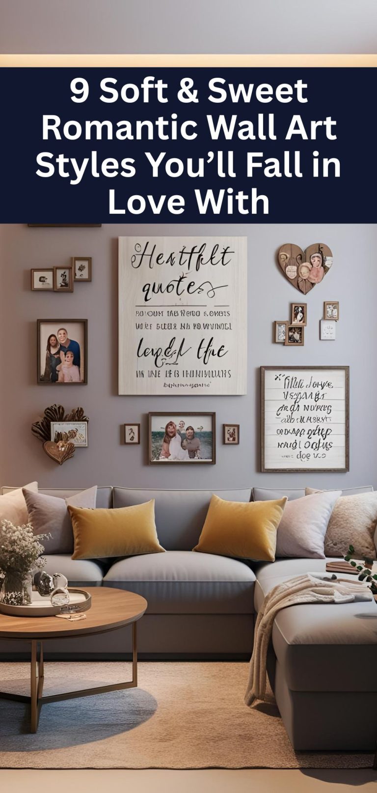 9 Soft & Sweet Romantic Wall Art Styles You’ll Fall in Love With