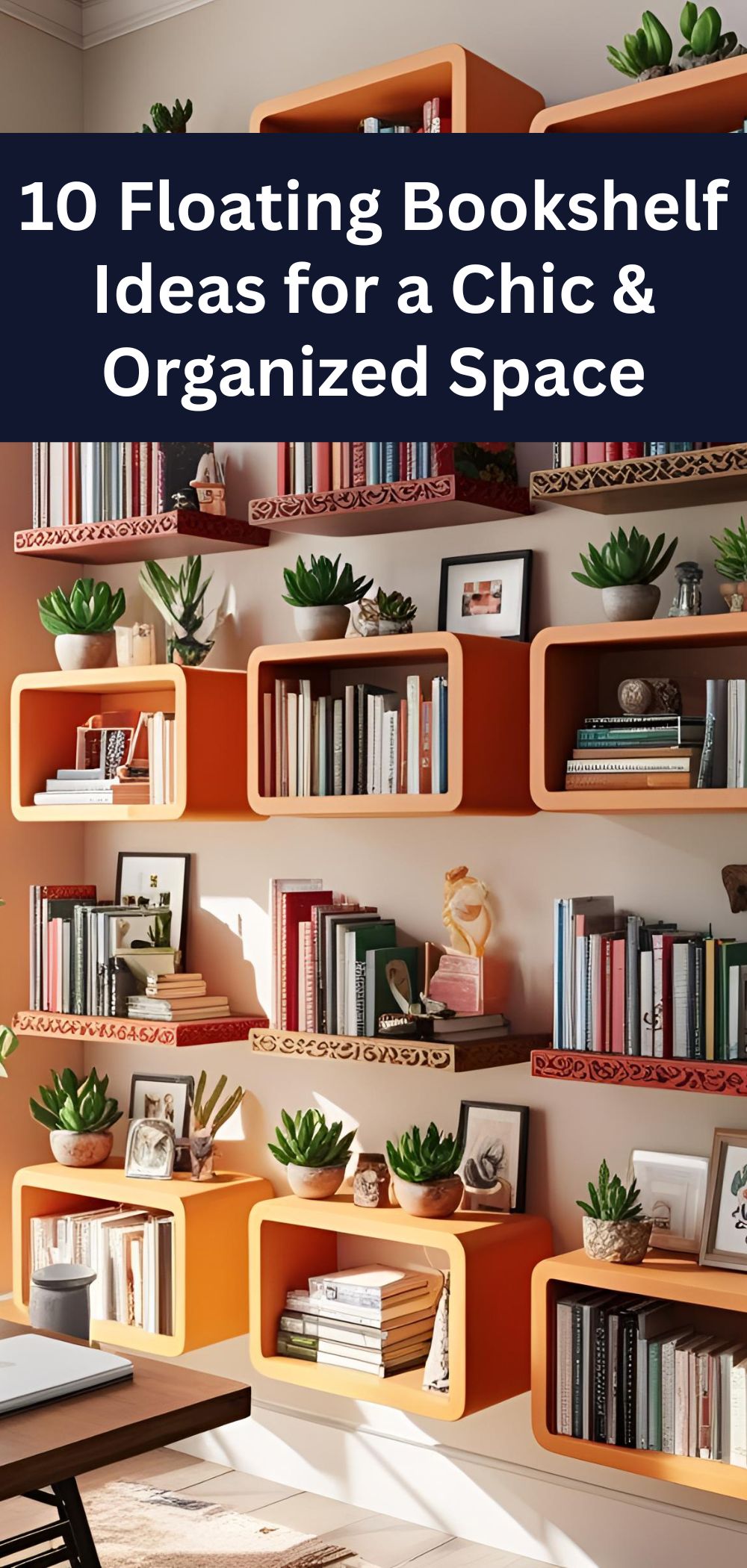 10 Floating Bookshelf Ideas for a Chic & Organized Space