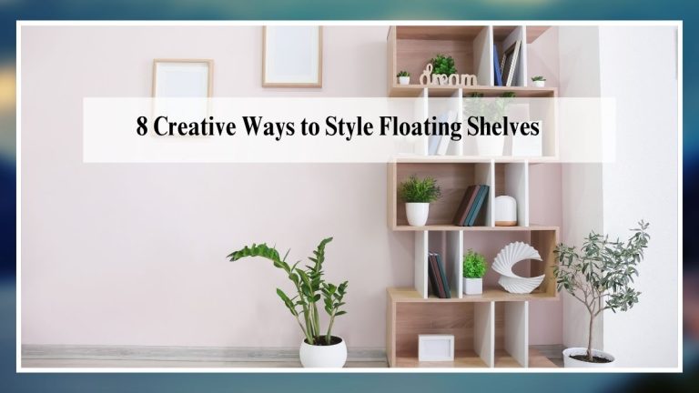 8 Creative Ways to Style Floating Shelves