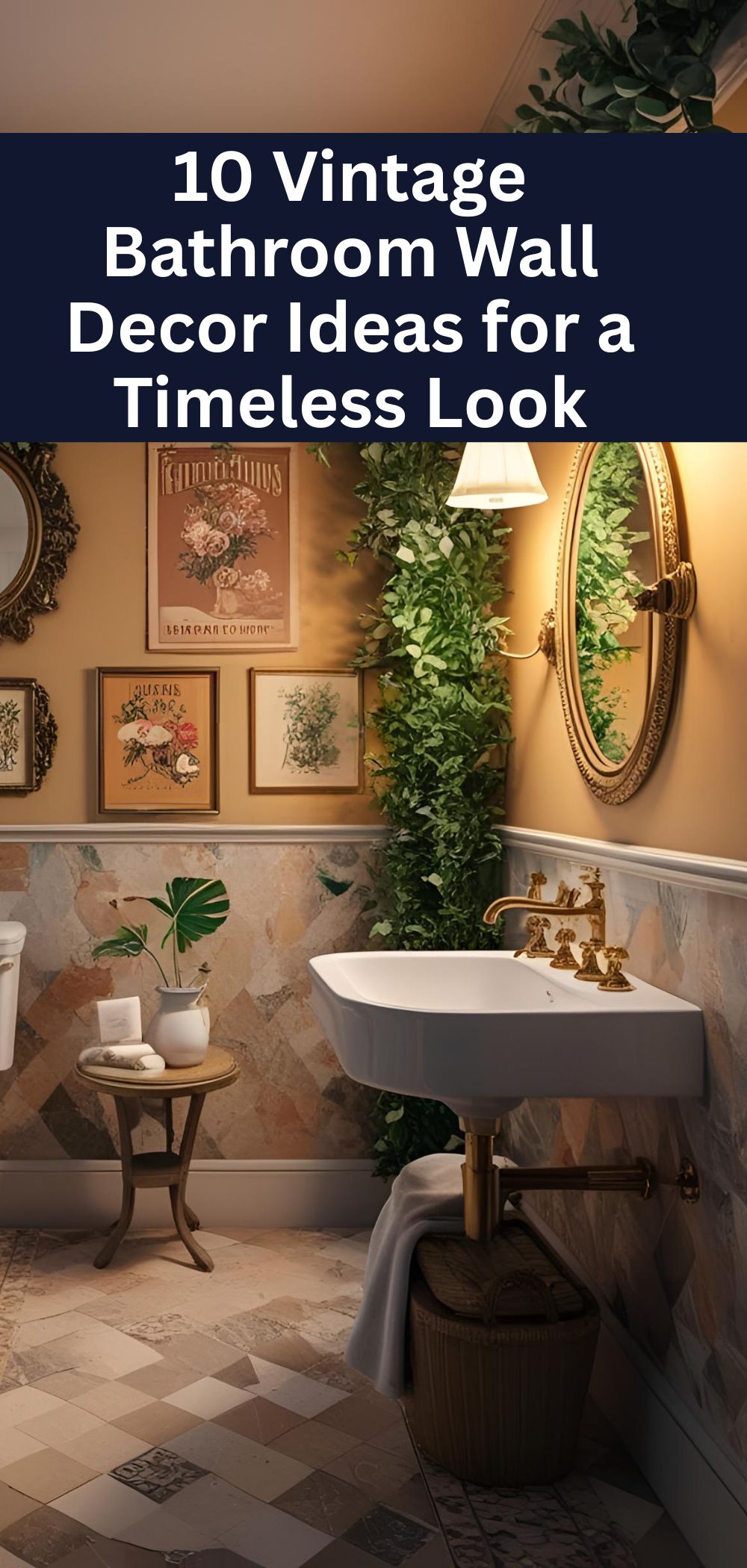 10 Vintage Bathroom Wall Decor Ideas for a Timeless Look