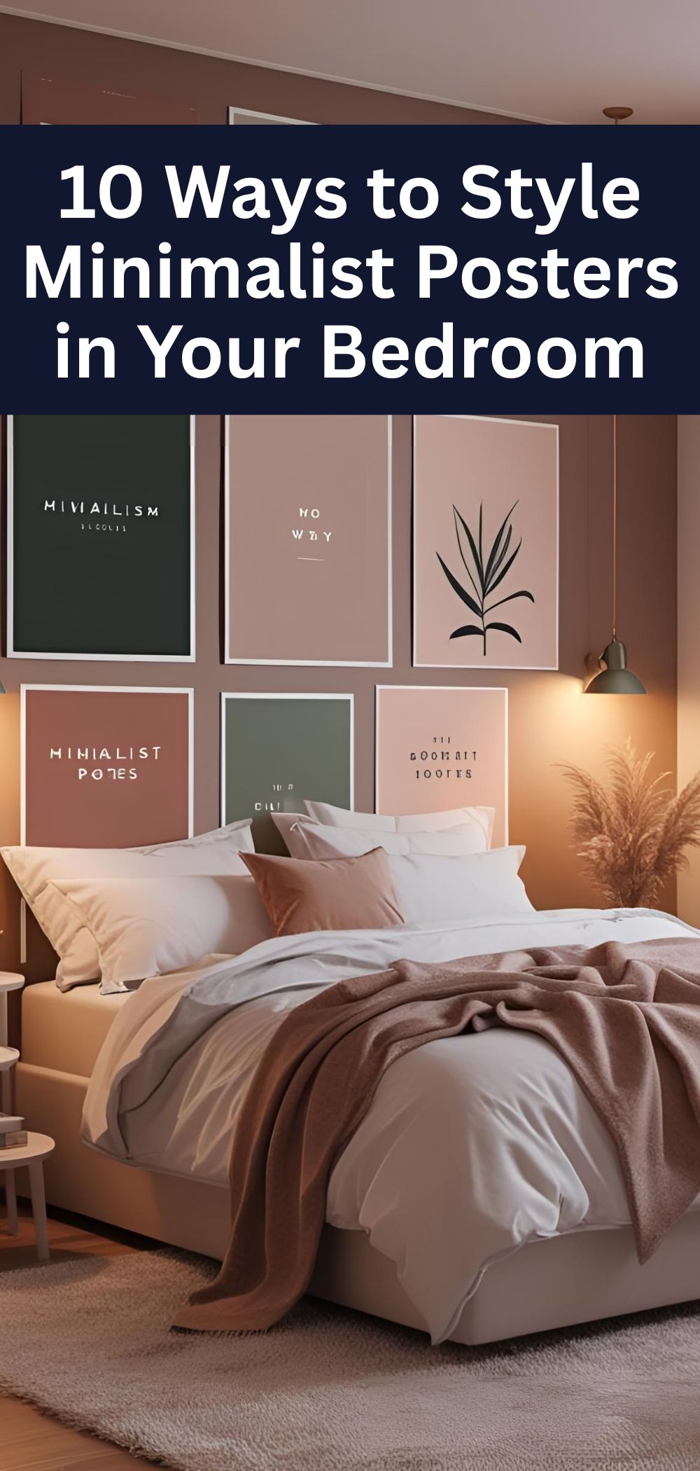 10 Ways to Style Minimalist Posters in Your Bedroom