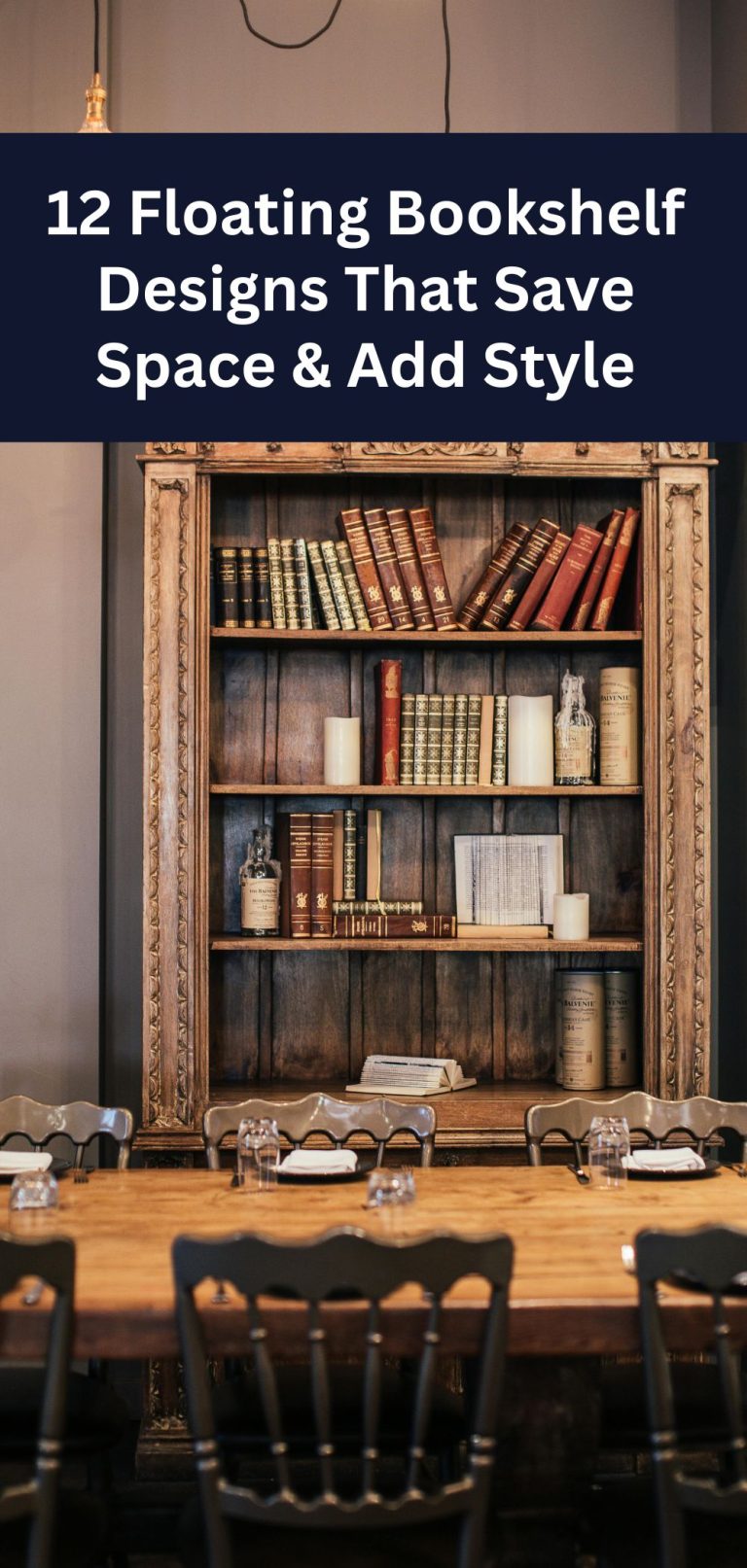 12 Floating Bookshelf Designs That Save Space & Add Style