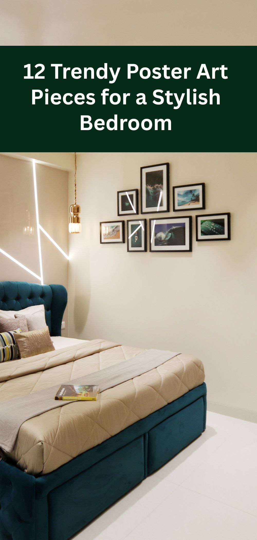 12 Trendy Poster Art Pieces for a Stylish Bedroom