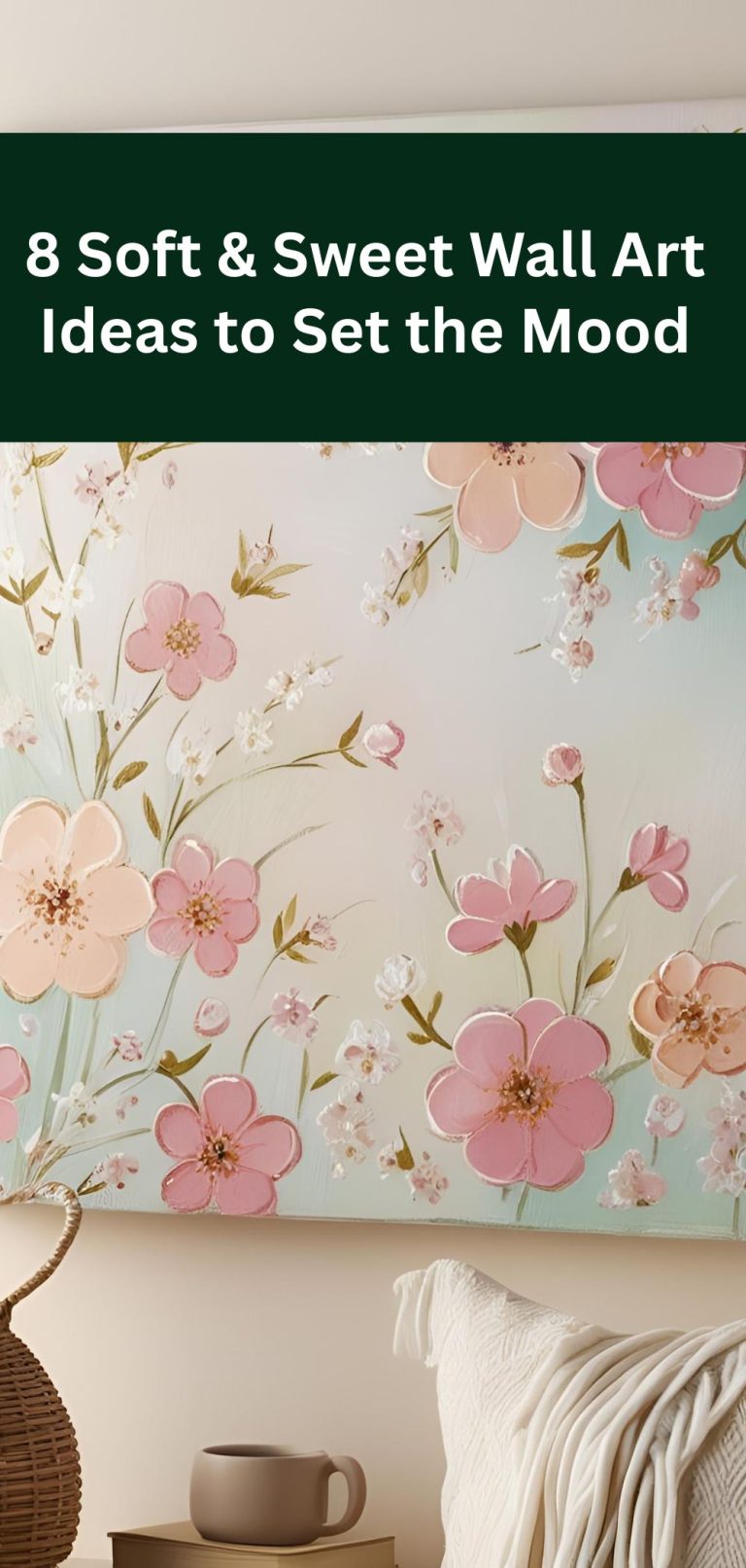 8 Soft & Sweet Wall Art Ideas to Set the Mood