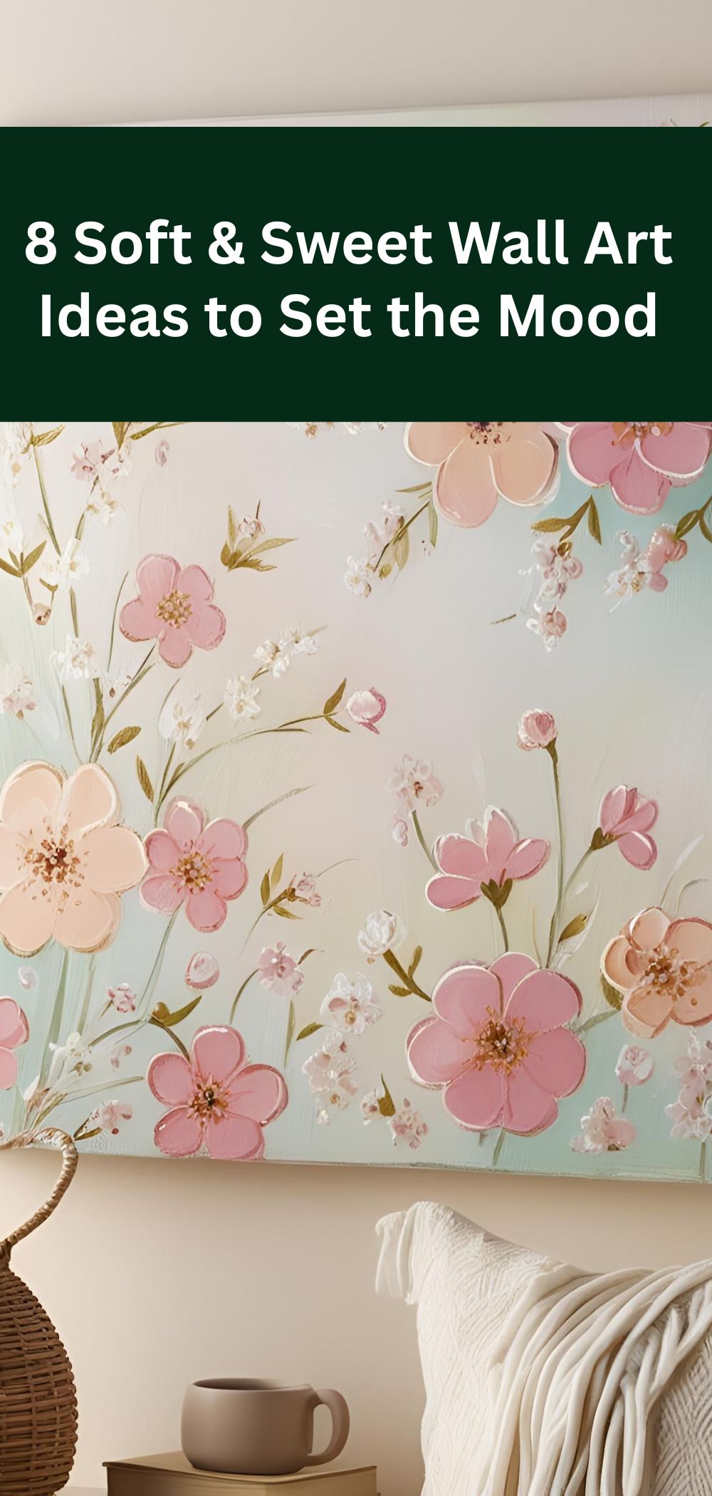 8 Soft & Sweet Wall Art Ideas to Set the Mood