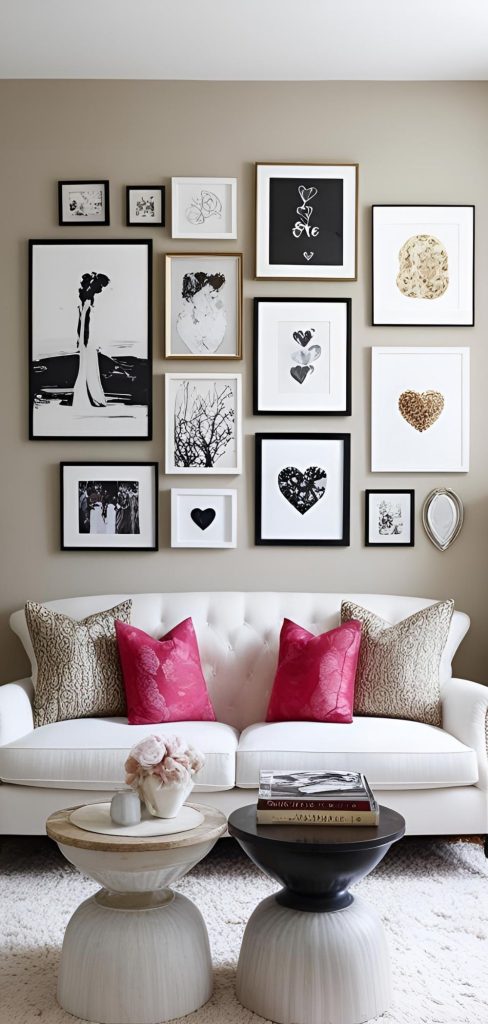 10 Romantic Gallery Wall Ideas for a Love-Filled Home