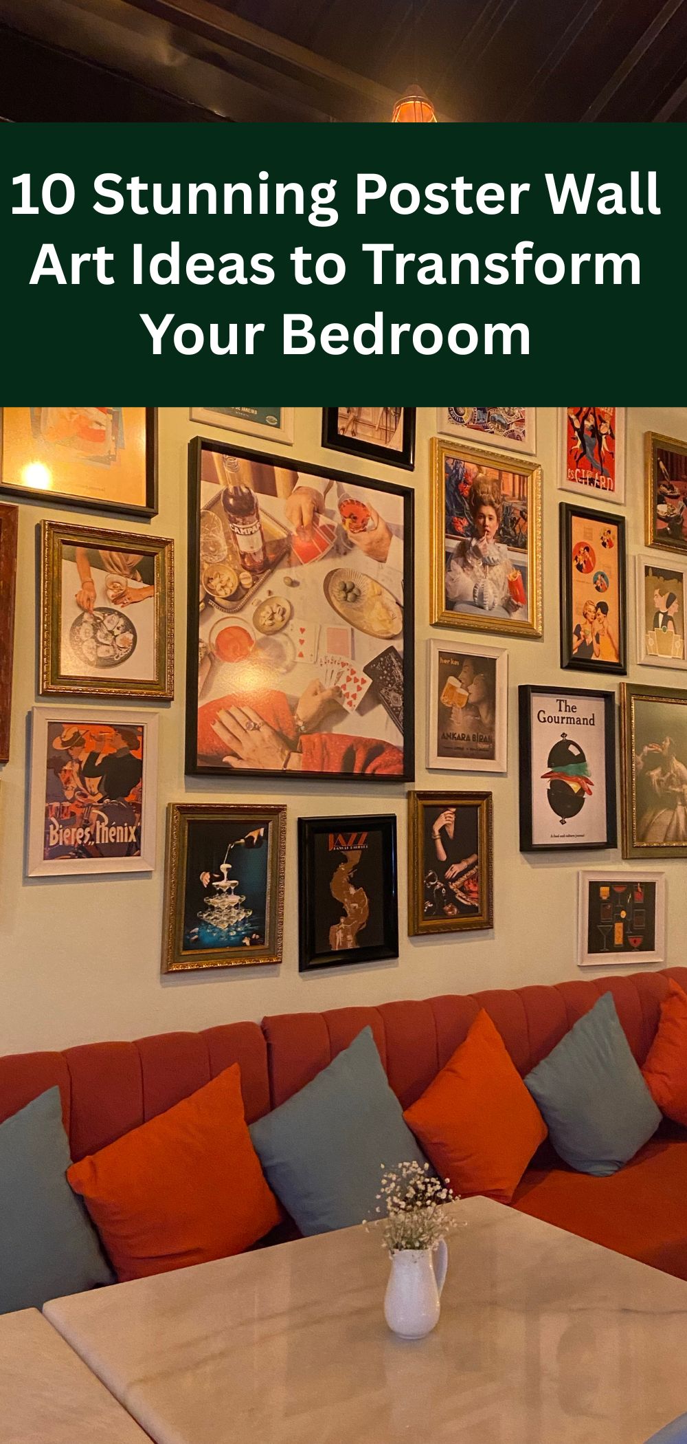 10 Stunning Poster Wall Art Ideas to Transform Your Bedroom