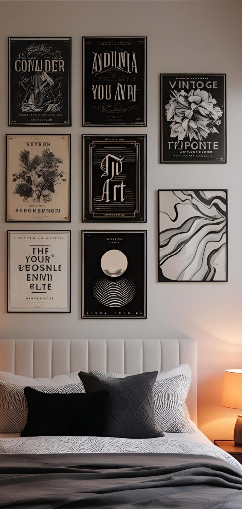 9 Black & White Minimalist Posters Perfect for Any Bedroom Style