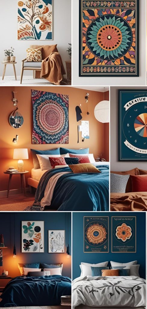 8 Creative Poster Wall Designs to Elevate Your Bedroom