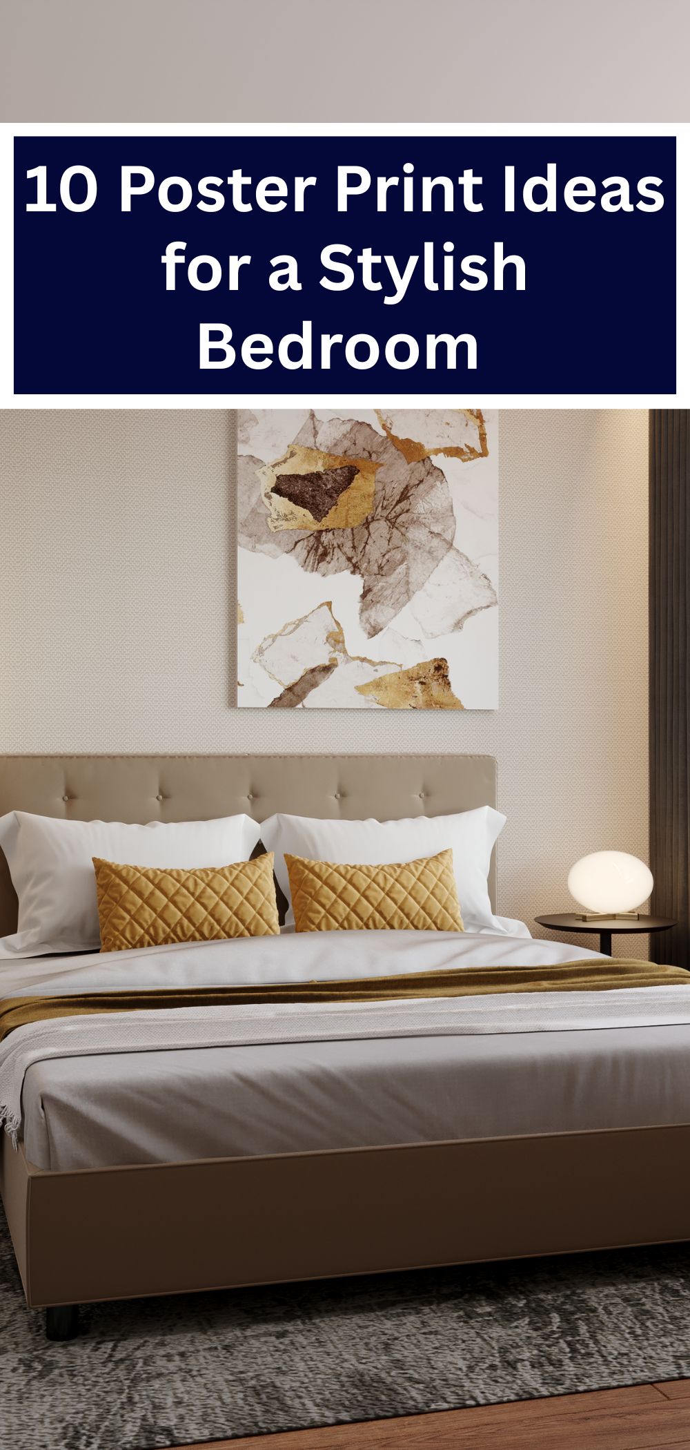 10 Poster Print Ideas for a Stylish Bedroom