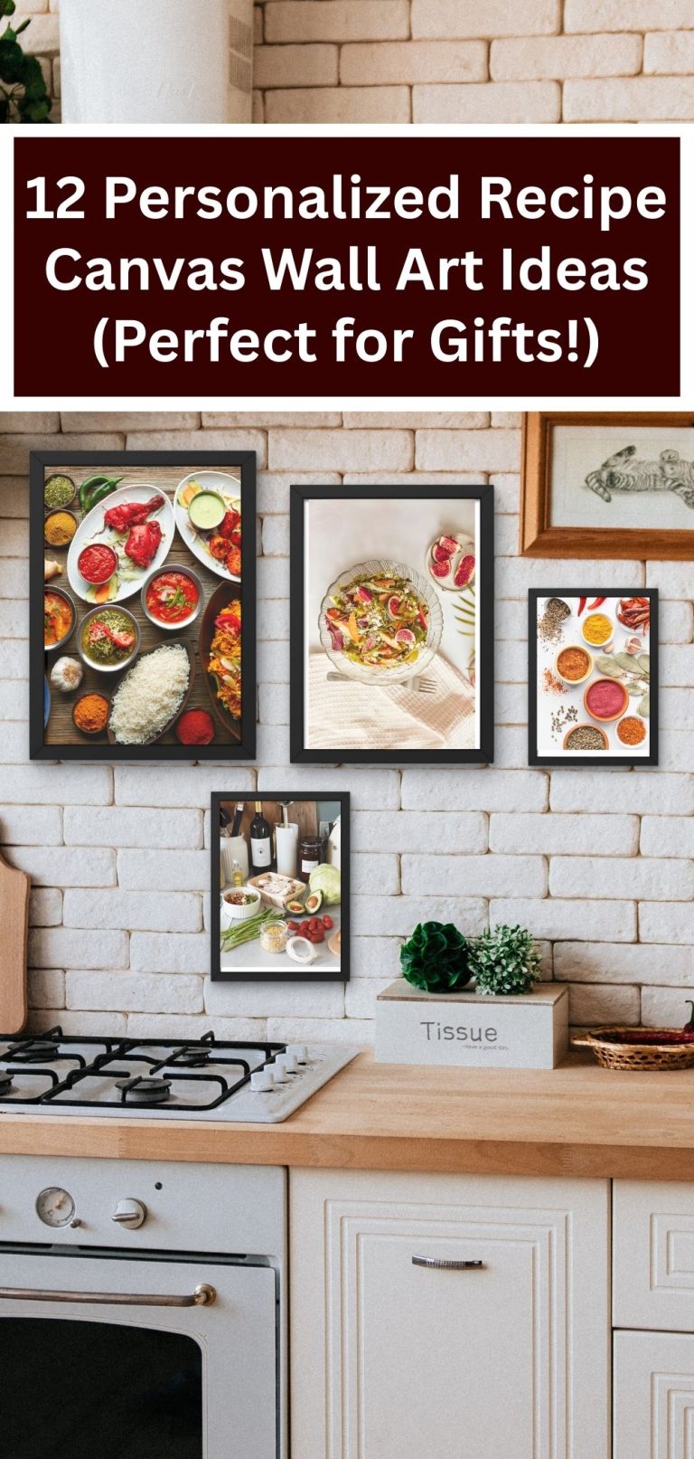 12 Personalized Recipe Canvas Wall Art Ideas (Perfect for Gifts!)