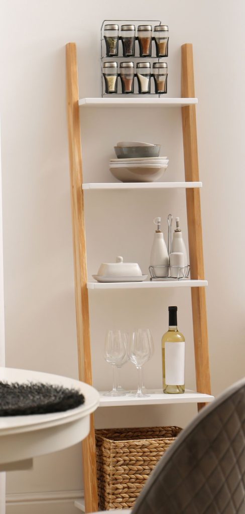 Ladder Shelf: Stylish and Compact