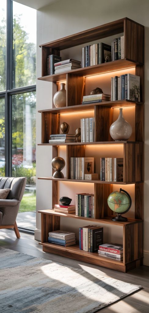 Unique Bookshelf Designs You’ll Want to Build in Zone 5