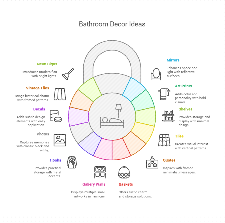 12 Small Bathroom Wall Decor Ideas That Make a Big Impact