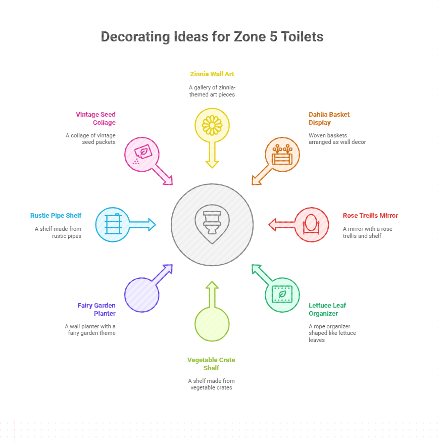 9 Genius Ways to Decorate the Space Above Your Toilet in Zone 5