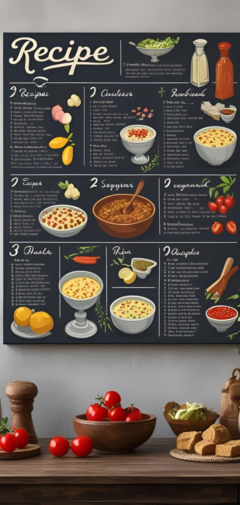 11 Unique Recipe Canvas Prints to Preserve Family Favorites
