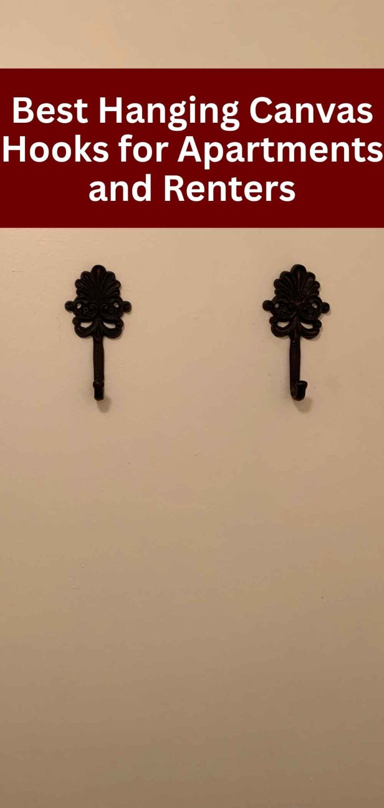 Best Hanging Canvas Hooks for Apartments and Renters